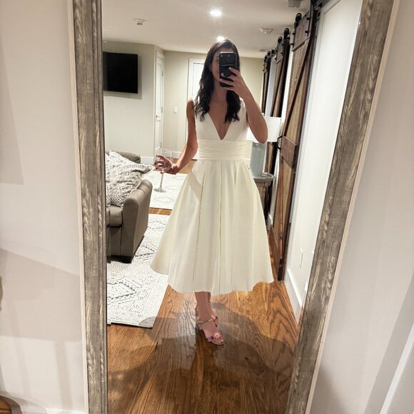 DB Studio White Wedding Dress - Picture 5 of 10